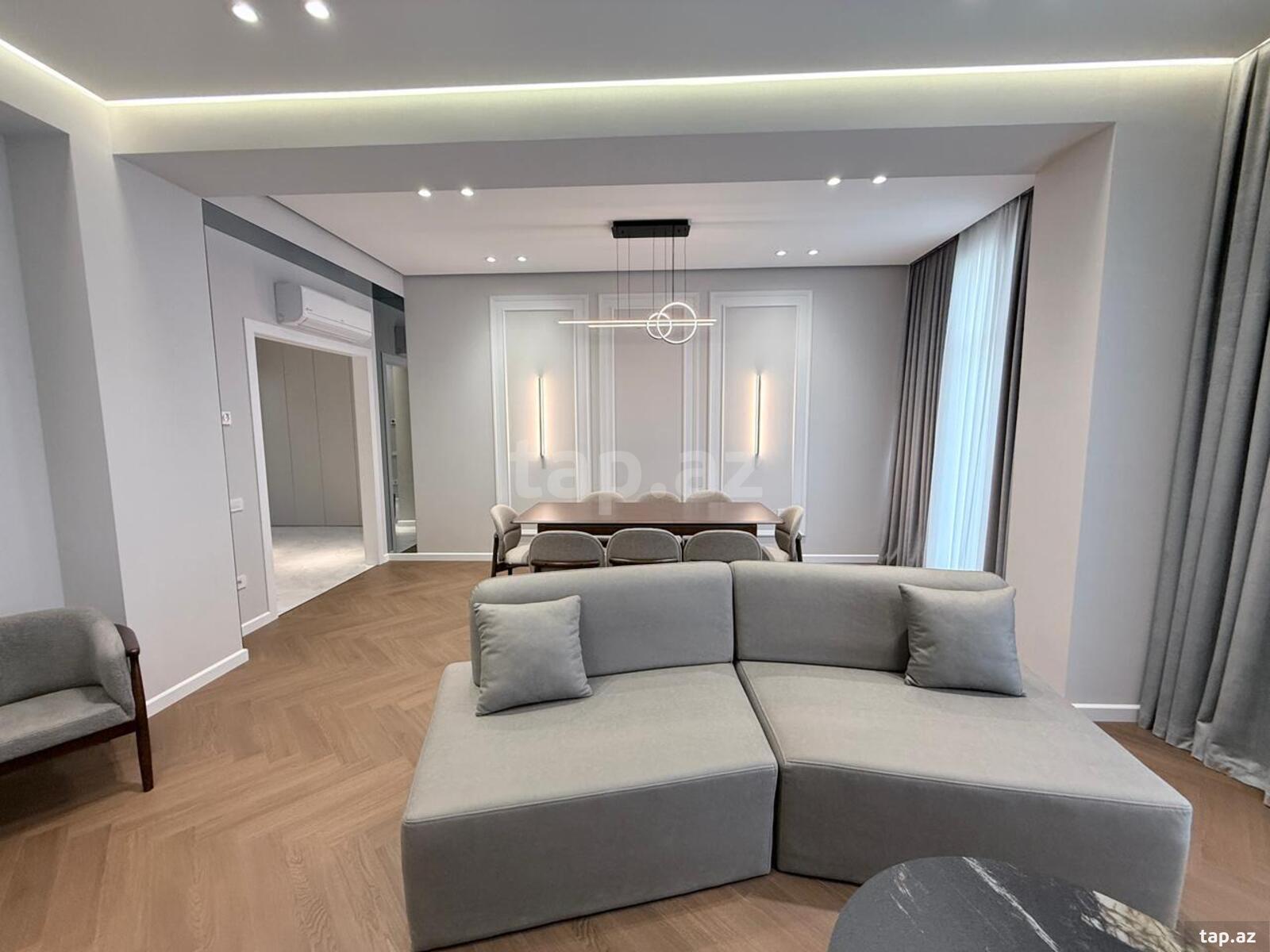 3-otaqlı yeni tikili kirayə verilir, Ağ şəhər, 127 m² (14)