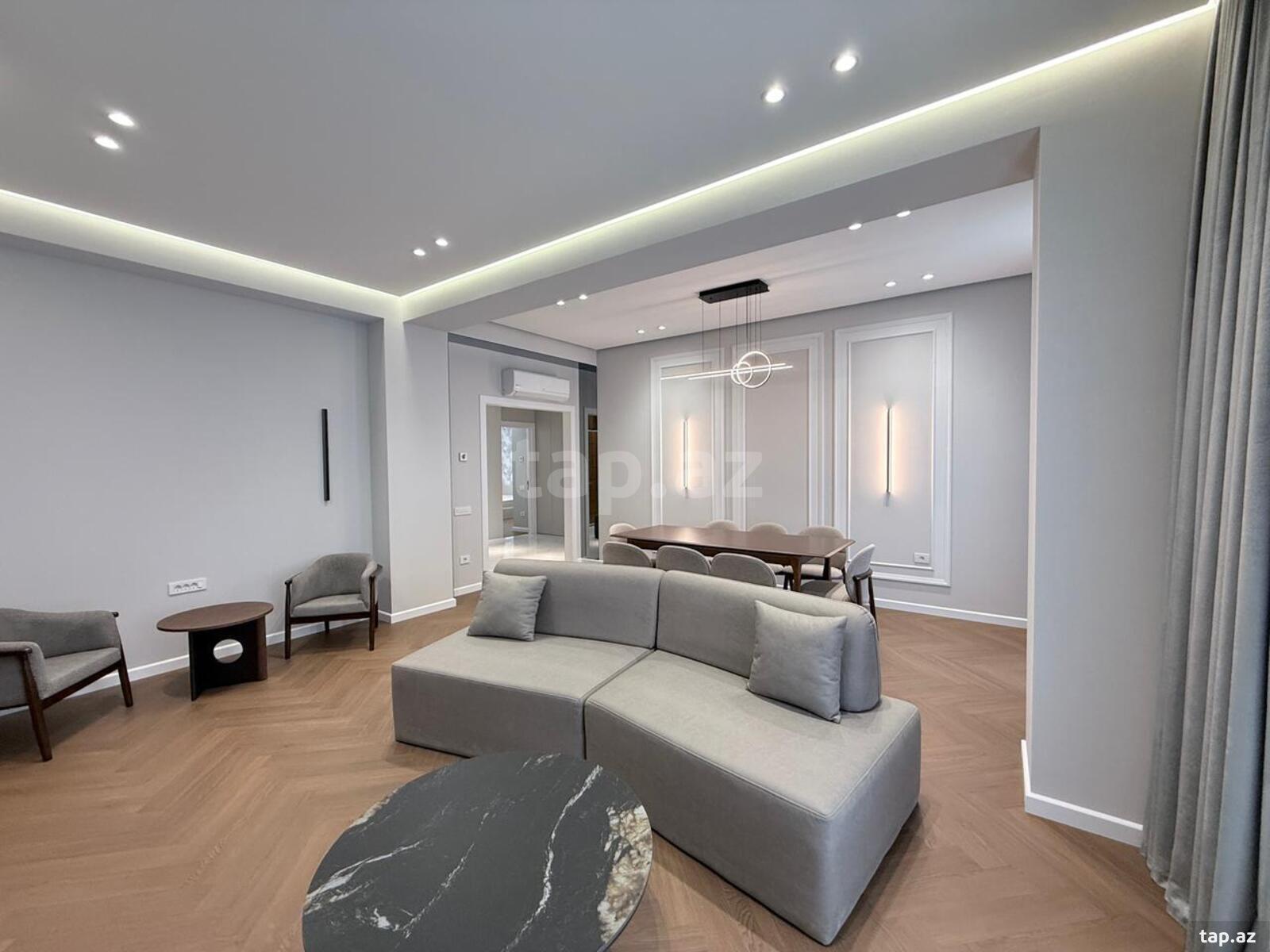 3-otaqlı yeni tikili kirayə verilir, Ağ şəhər, 127 m² (15)