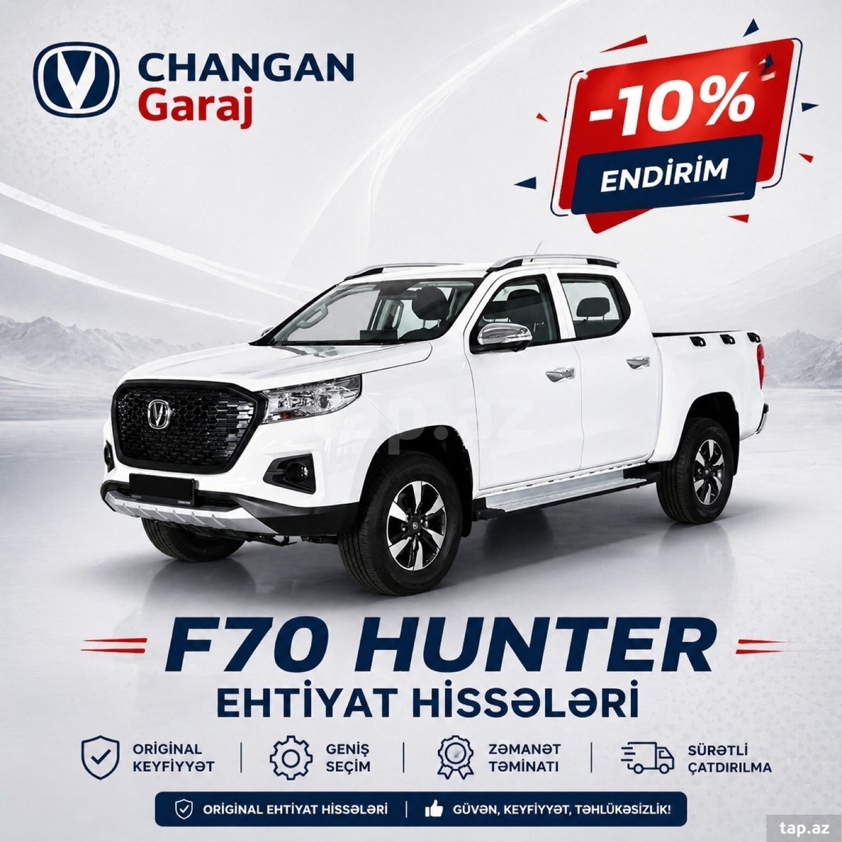 Changan F70 ehtiyat hissələri