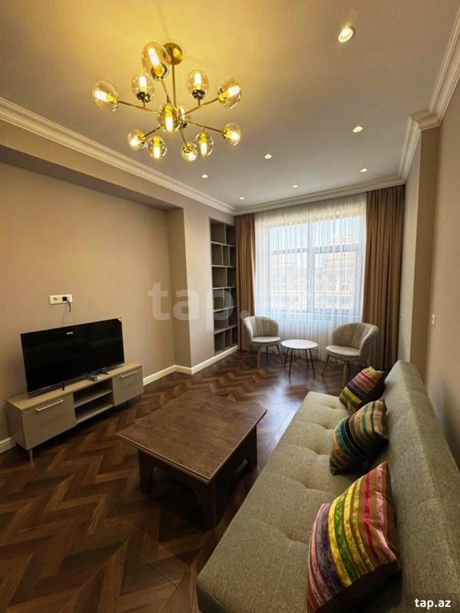 2-otaqlı yeni tikili kirayə verilir, Nərimanov r., 70 m² (9)