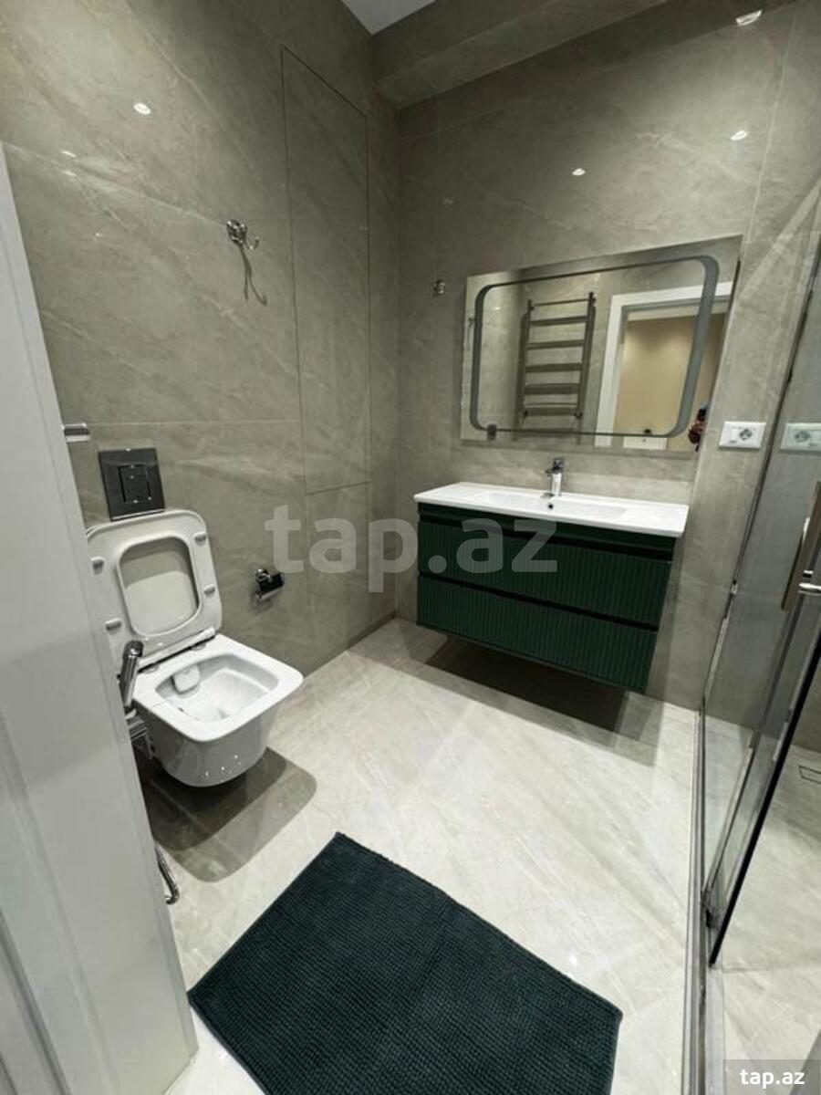 2-otaqlı yeni tikili kirayə verilir, Nərimanov r., 70 m² (7)