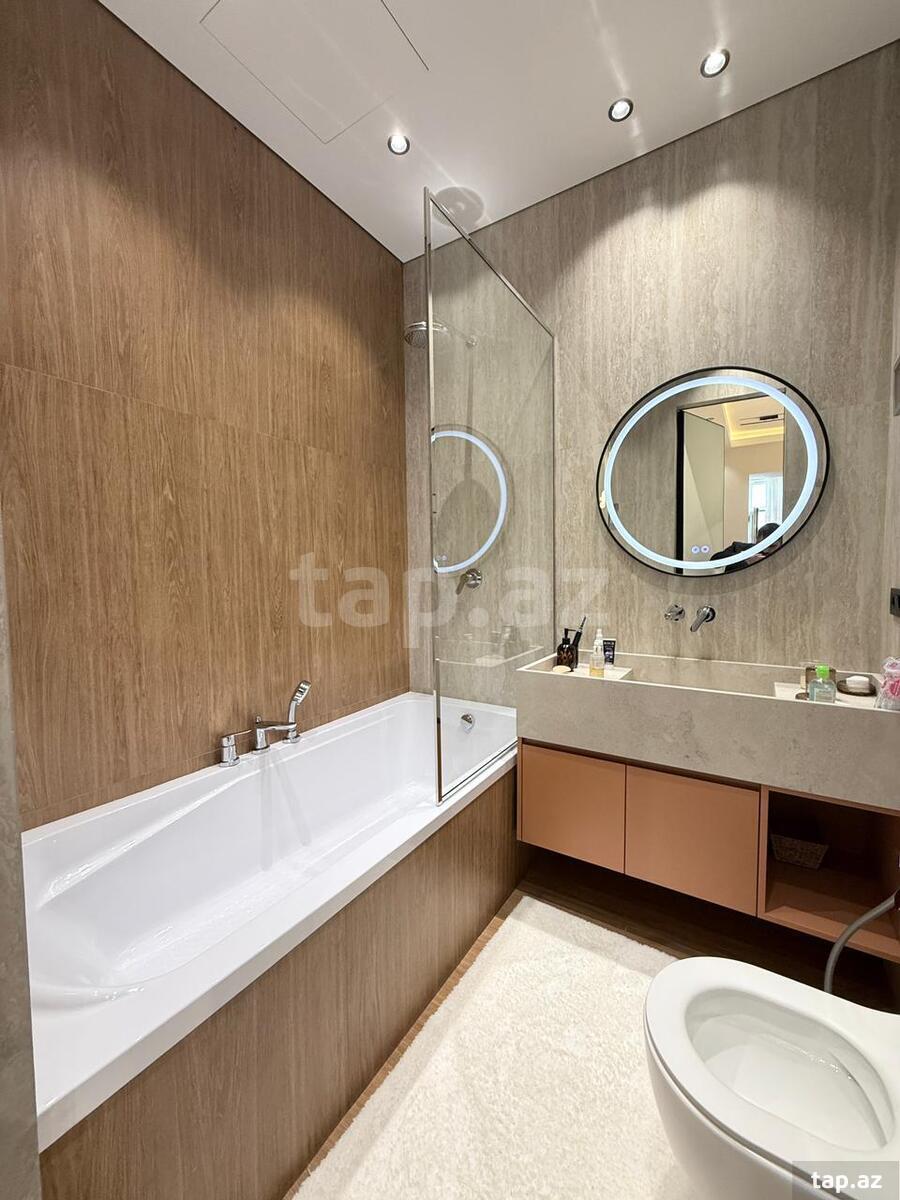 3-otaqlı yeni tikili kirayə verilir, Ağ şəhər, 110 m² (21)