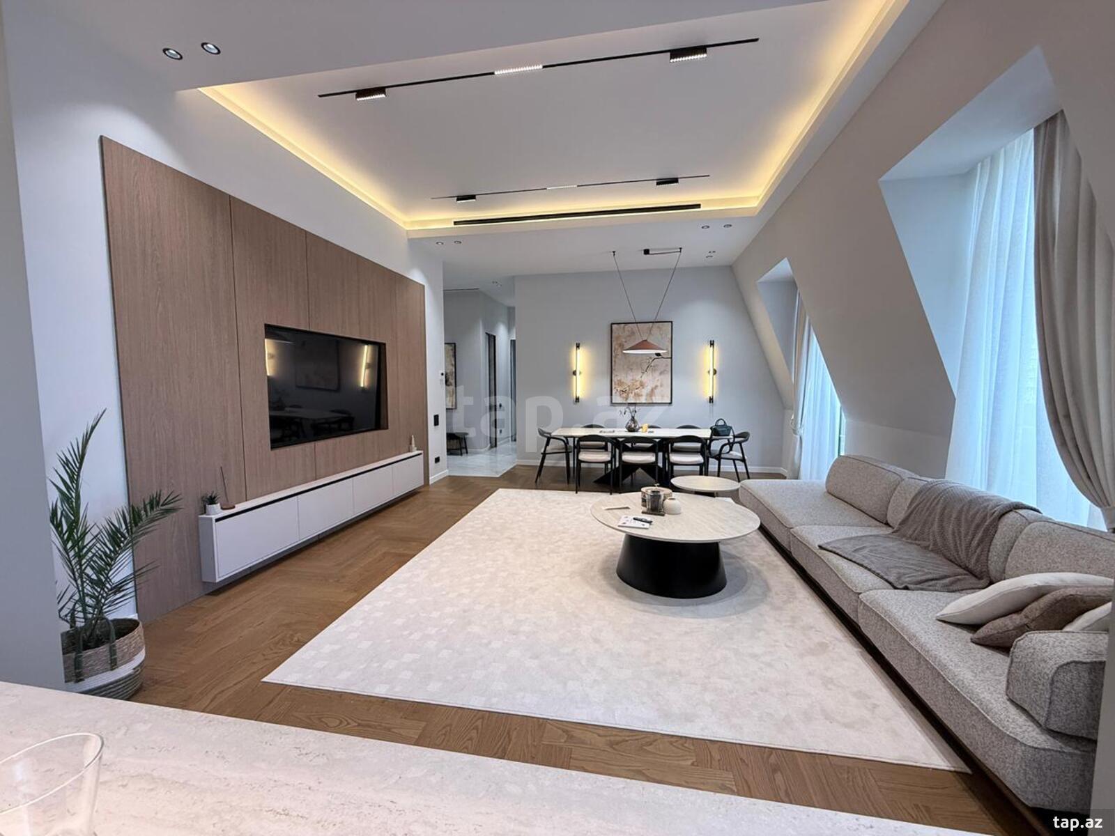 3-otaqlı yeni tikili kirayə verilir, Ağ şəhər, 110 m² (10)