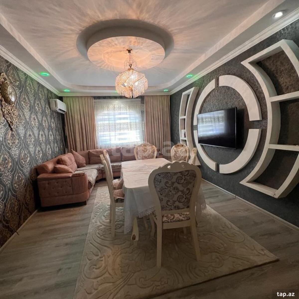 2-otaqlı yeni tikili, Qurtuluş küç. 93, 86 m²