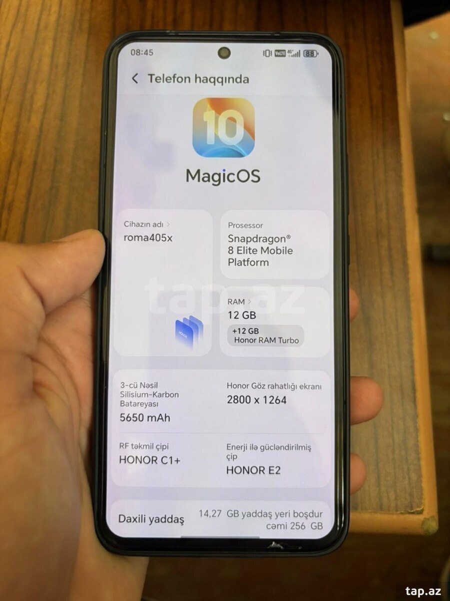 Honor Magic 7 Velvet Black 256GB/12GB