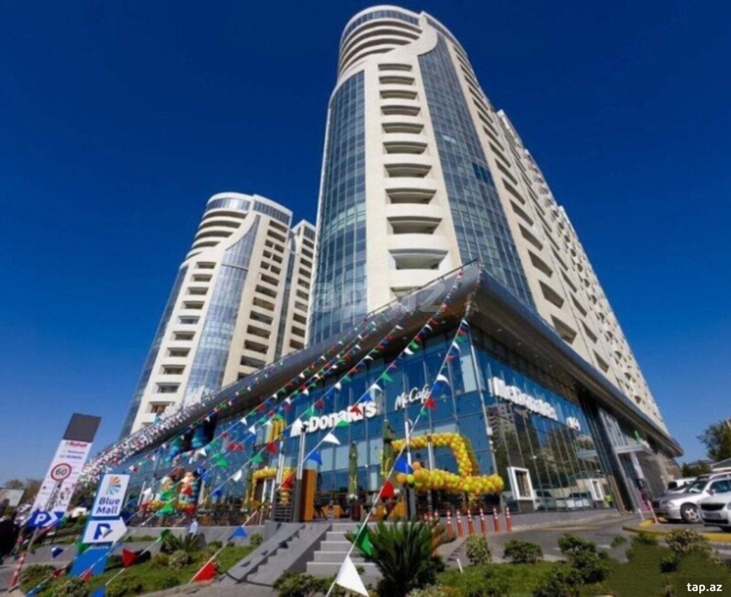 1-otaqlı yeni tikili, Həzi Aslanov m., 78.5 m² (2)