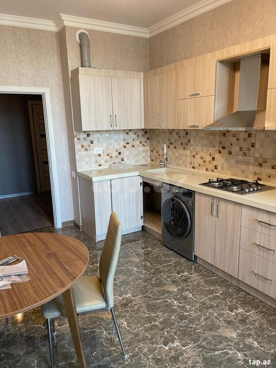 3-otaqlı yeni tikili kirayə verilir, İnşaatçılar m., 100 m² (9)