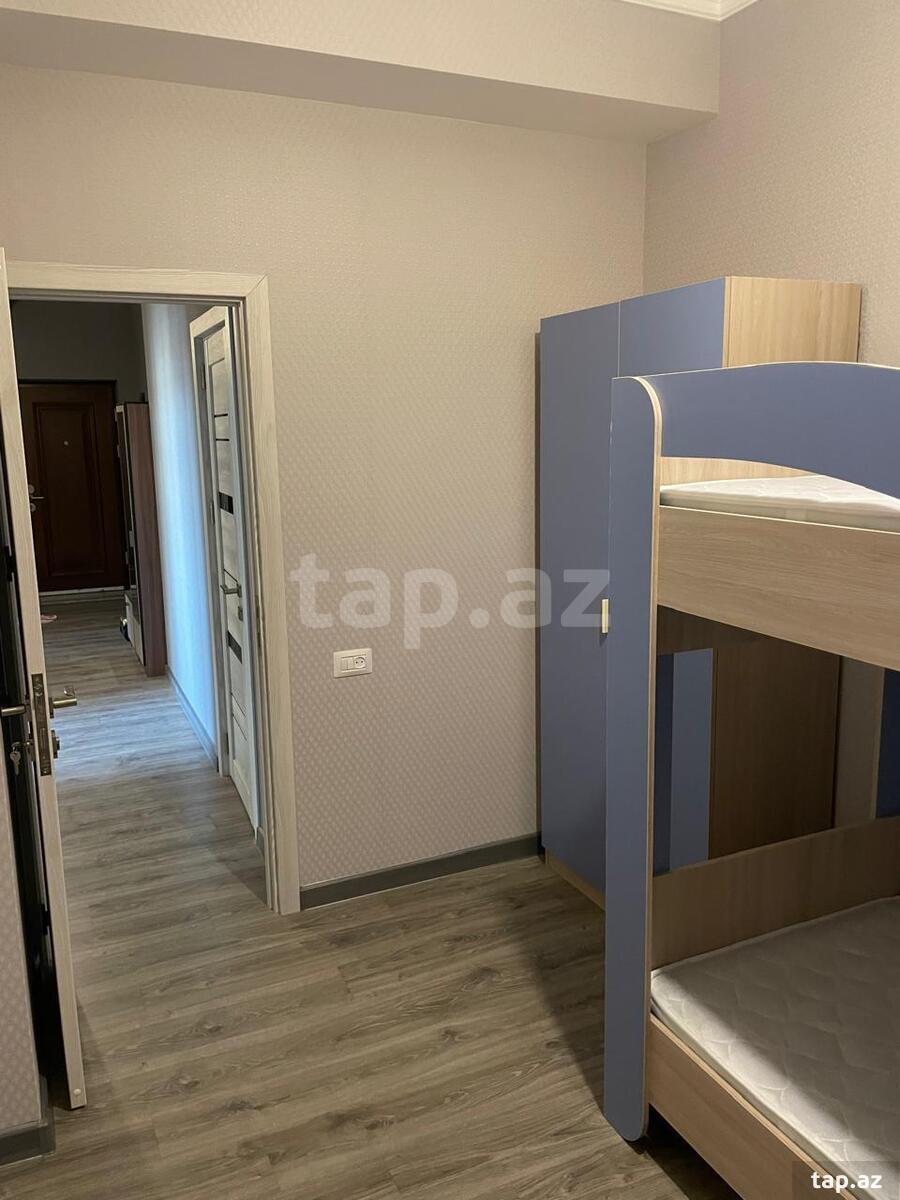 3-otaqlı yeni tikili kirayə verilir, İnşaatçılar m., 100 m² (4)