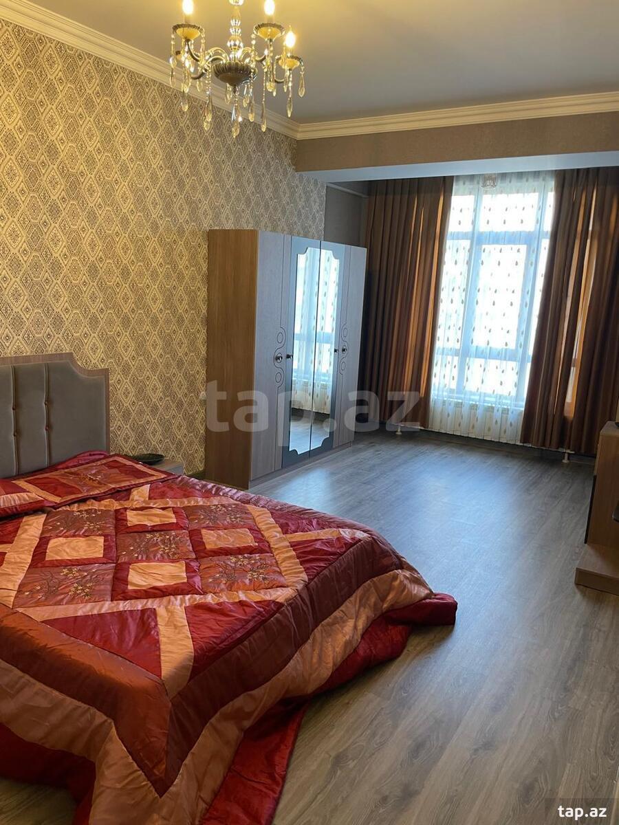 3-otaqlı yeni tikili kirayə verilir, İnşaatçılar m., 100 m² (7)