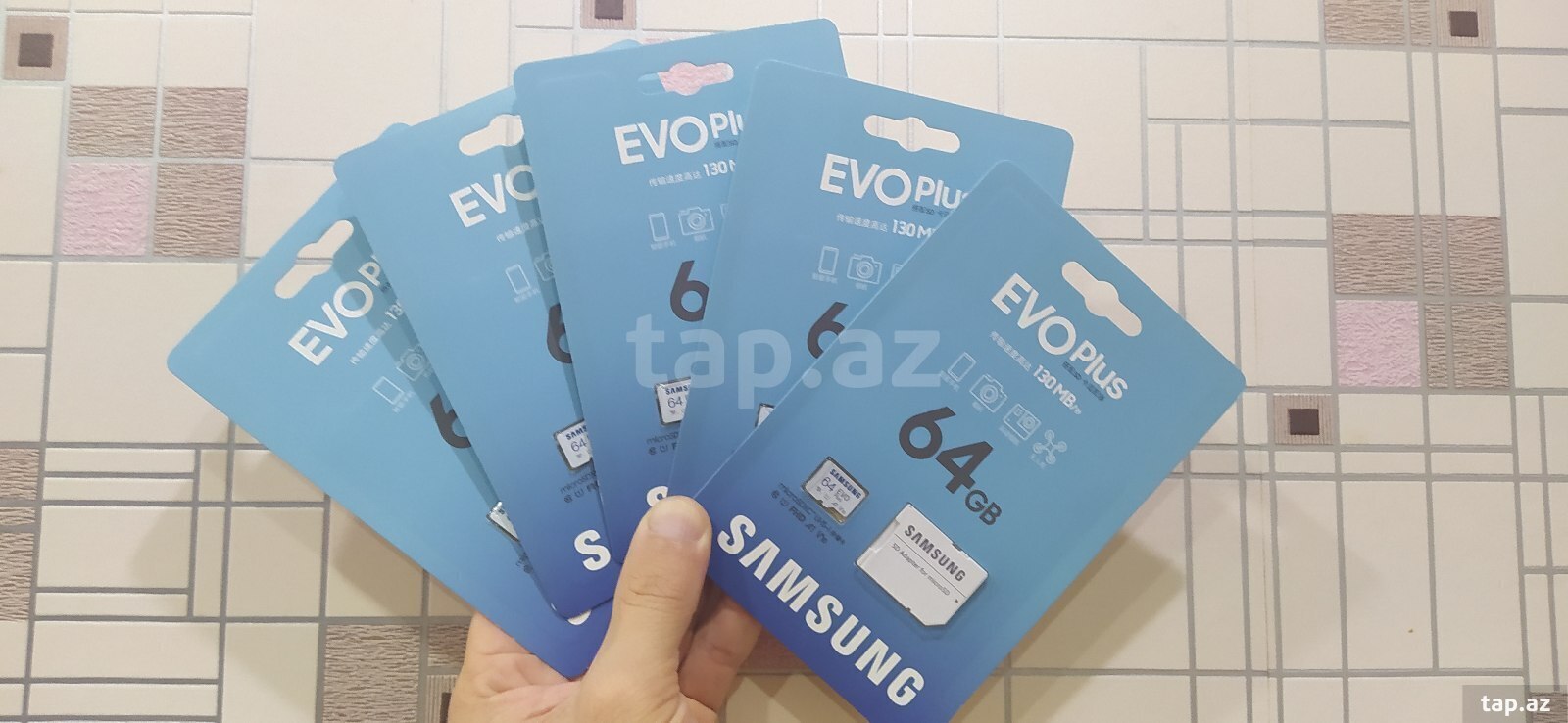 Mikro sd kart Samsung Evo Plus 64 Gb