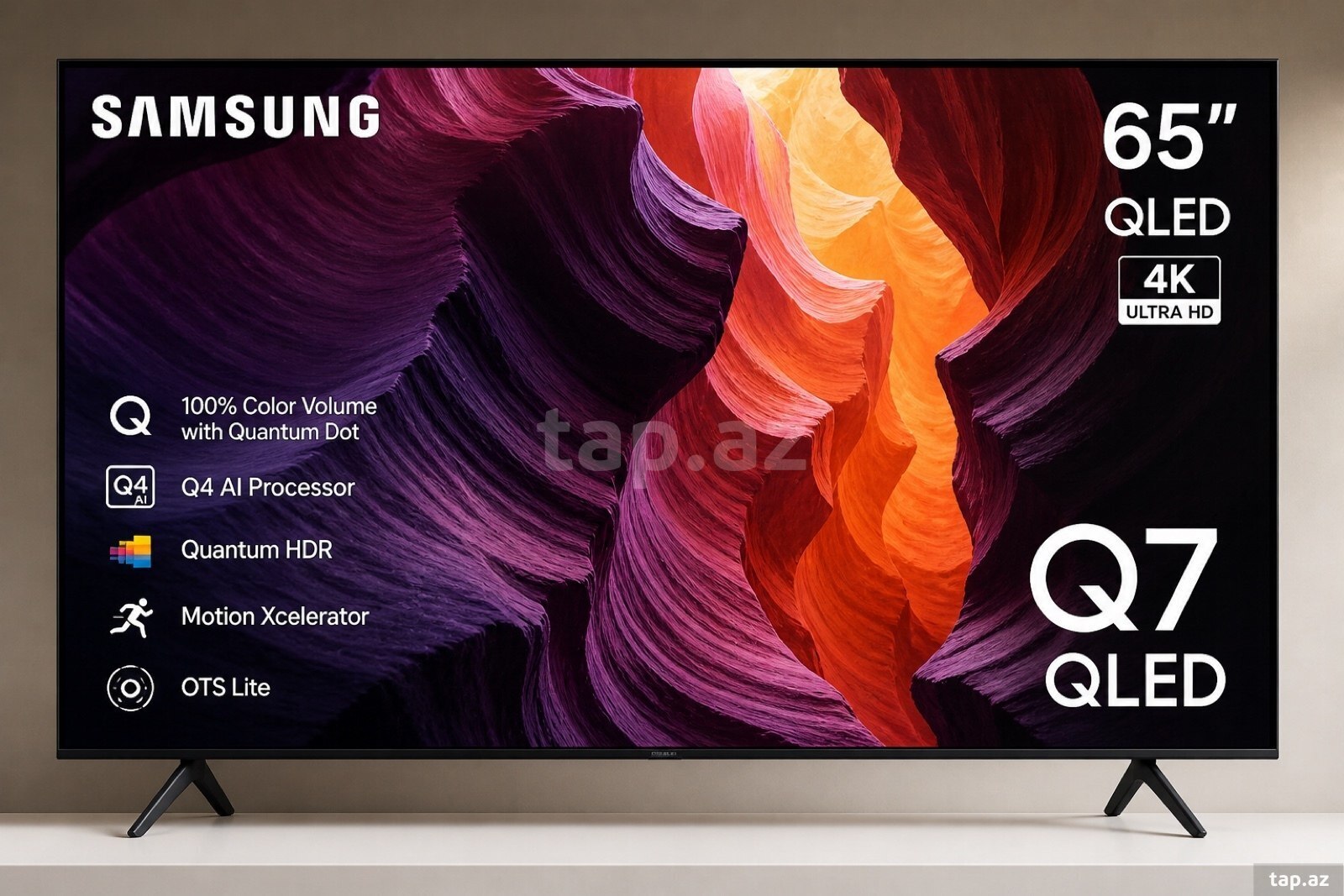 Televizor Samsung QLED QE65Q7FAAUXRU