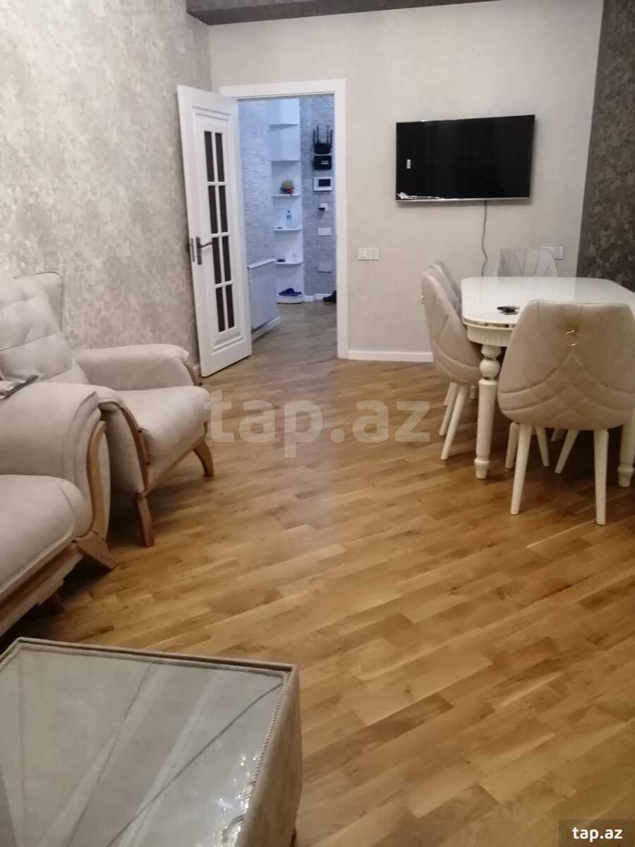 2-otaqlı yeni tikili kirayə verilir, Rövşən Hüseynov küç., 70 m²