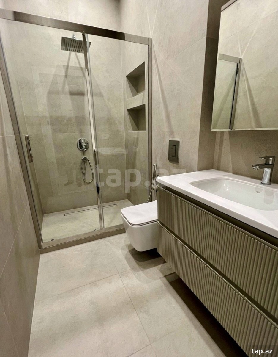 3-otaqlı yeni tikili kirayə verilir, Nəsimi r., 100 m² (17)