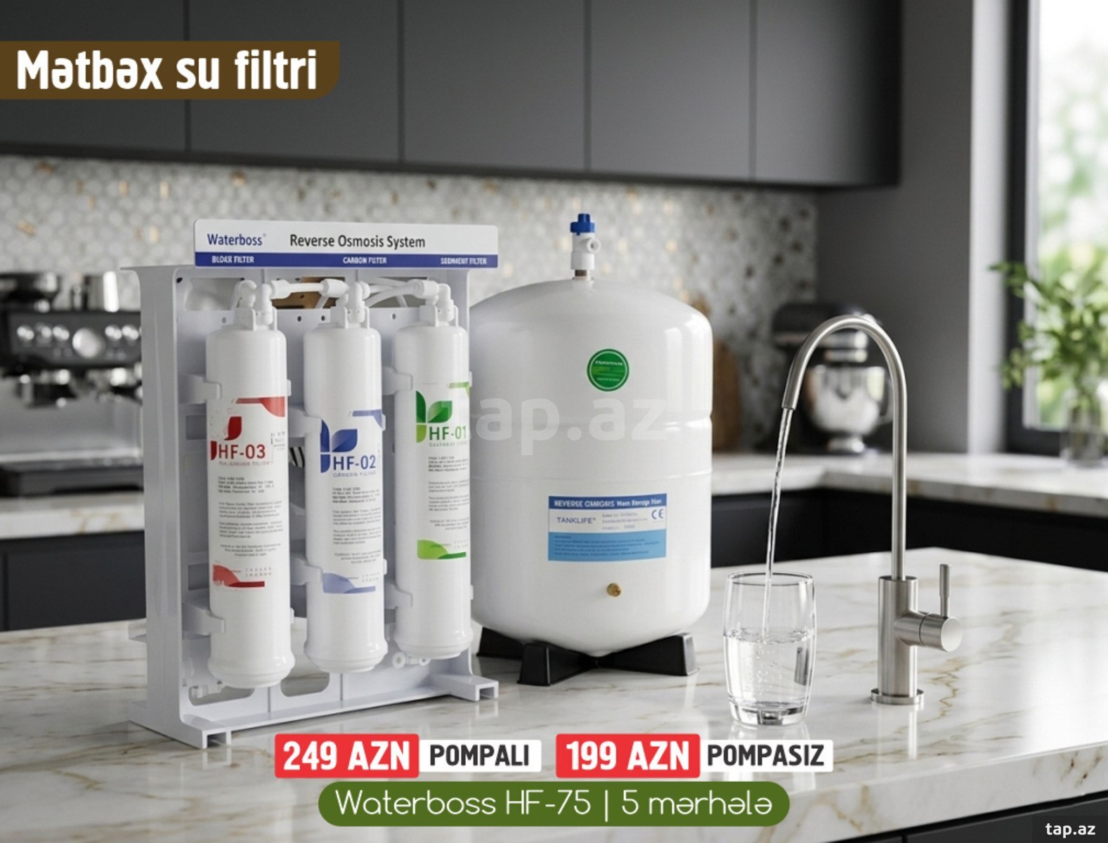 Su filteri Waterboss HF-75