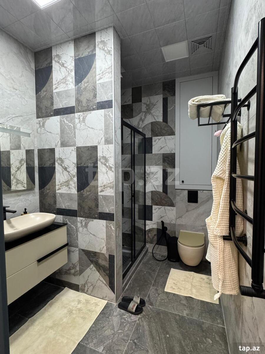 2-otaqlı yeni tikili kirayə verilir, Səməd Vurğun küç., 106 m² (6)