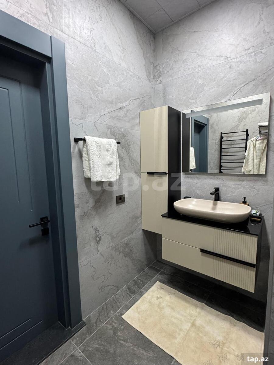 2-otaqlı yeni tikili kirayə verilir, Səməd Vurğun küç., 106 m² (7)