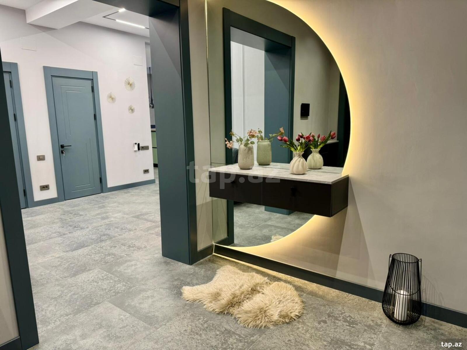 2-otaqlı yeni tikili kirayə verilir, Səməd Vurğun küç., 106 m² (19)