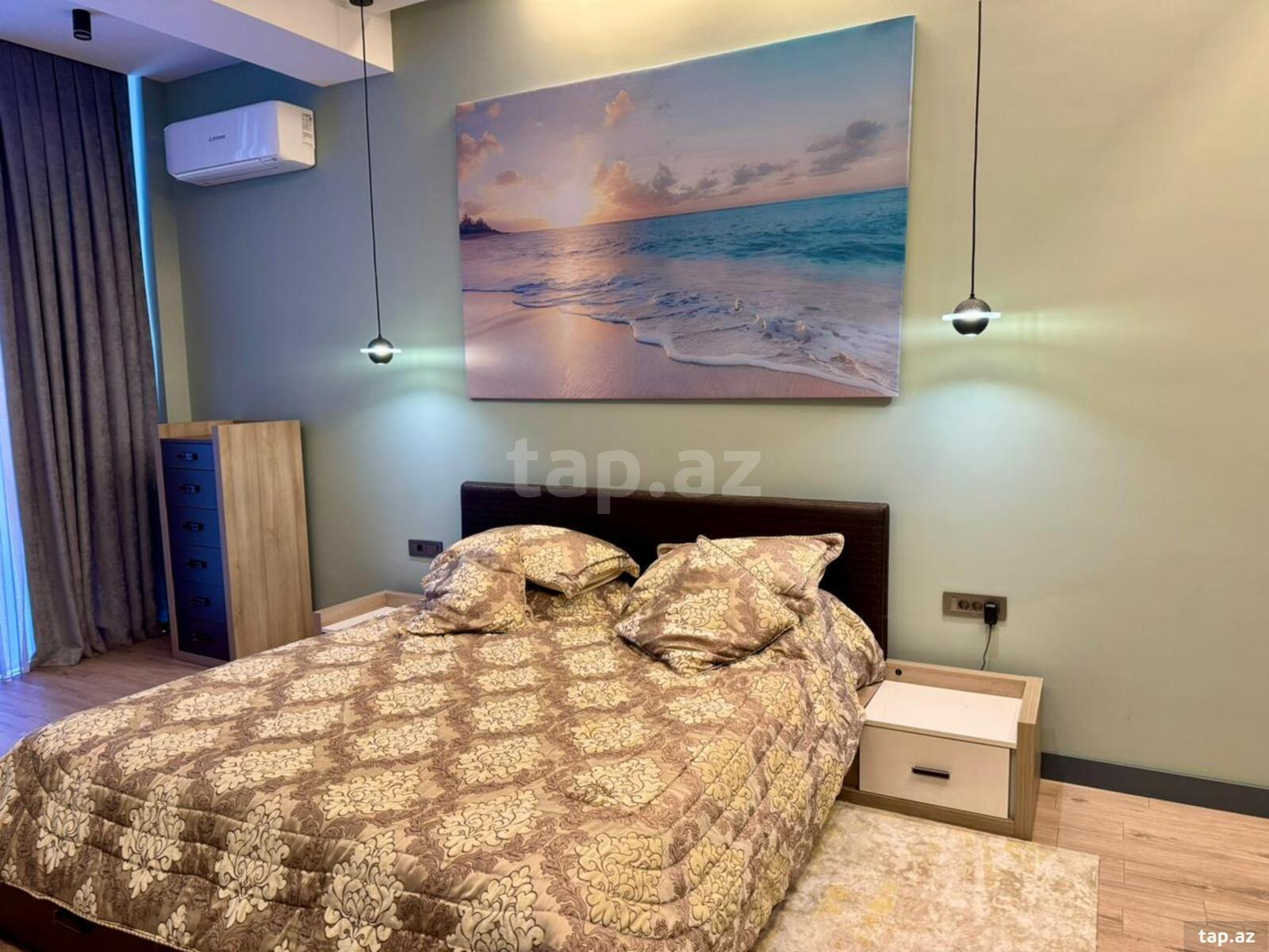 2-otaqlı yeni tikili kirayə verilir, Səməd Vurğun küç., 106 m² (21)