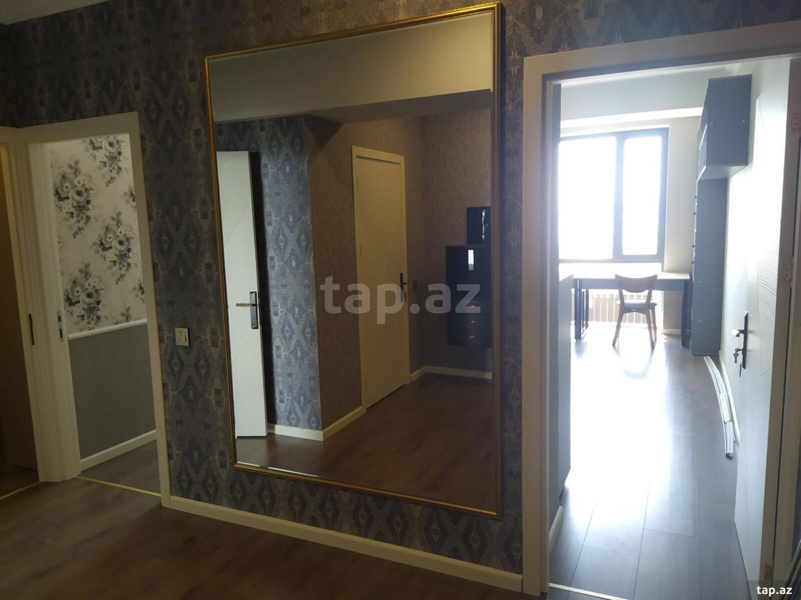3-otaqlı yeni tikili kirayə verilir, Gəncə pr., 80 m² (8)