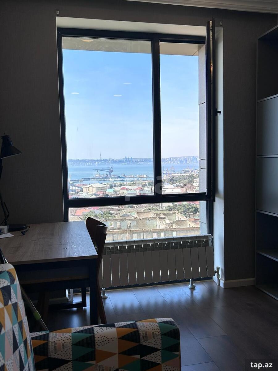 3-otaqlı yeni tikili kirayə verilir, Gəncə pr., 80 m² (16)