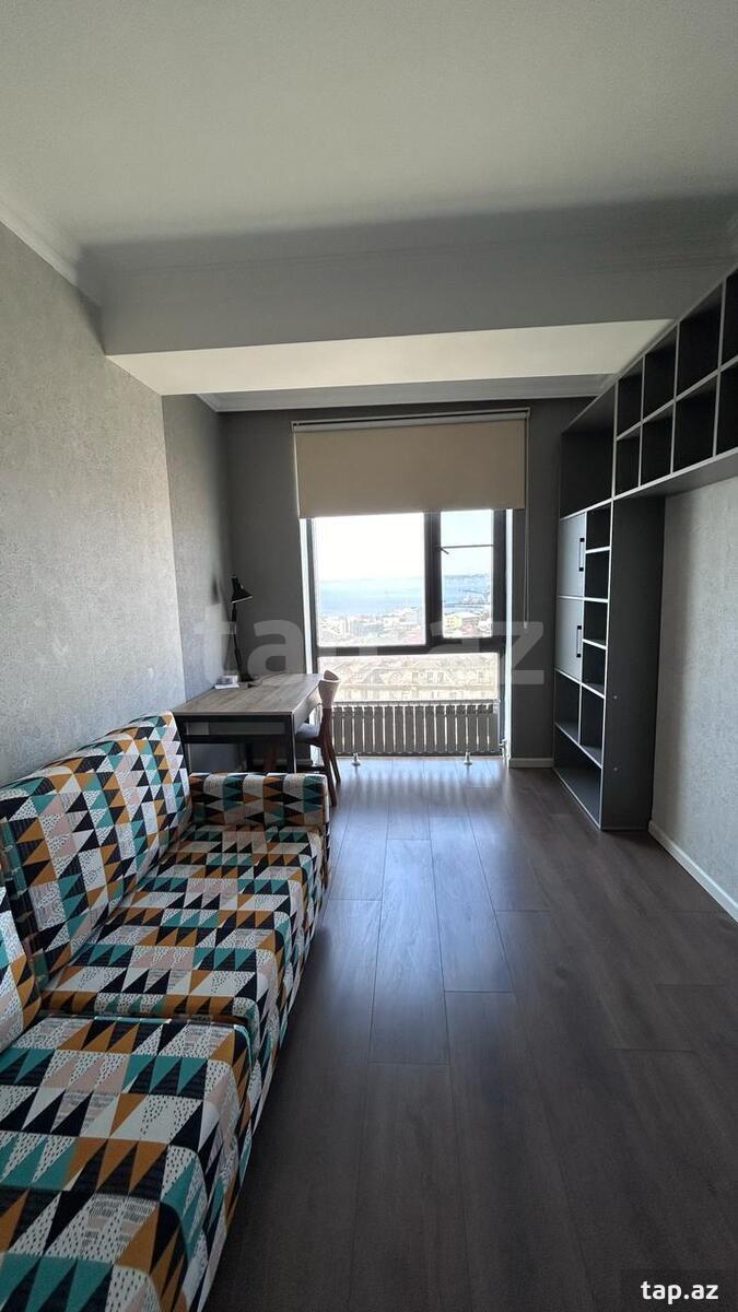 3-otaqlı yeni tikili kirayə verilir, Gəncə pr., 80 m² (2)