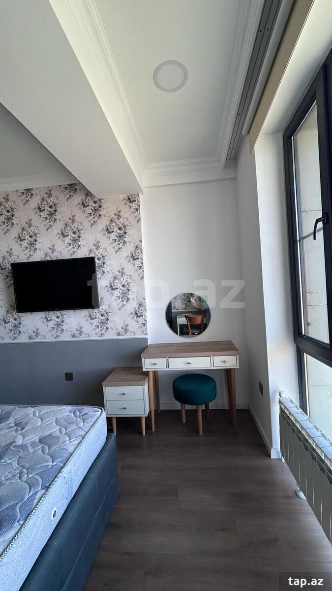 3-otaqlı yeni tikili kirayə verilir, Gəncə pr., 80 m² (4)
