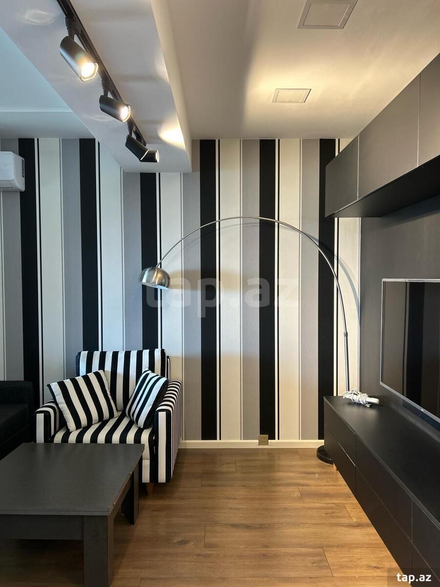 3-otaqlı yeni tikili kirayə verilir, Gəncə pr., 80 m² (11)