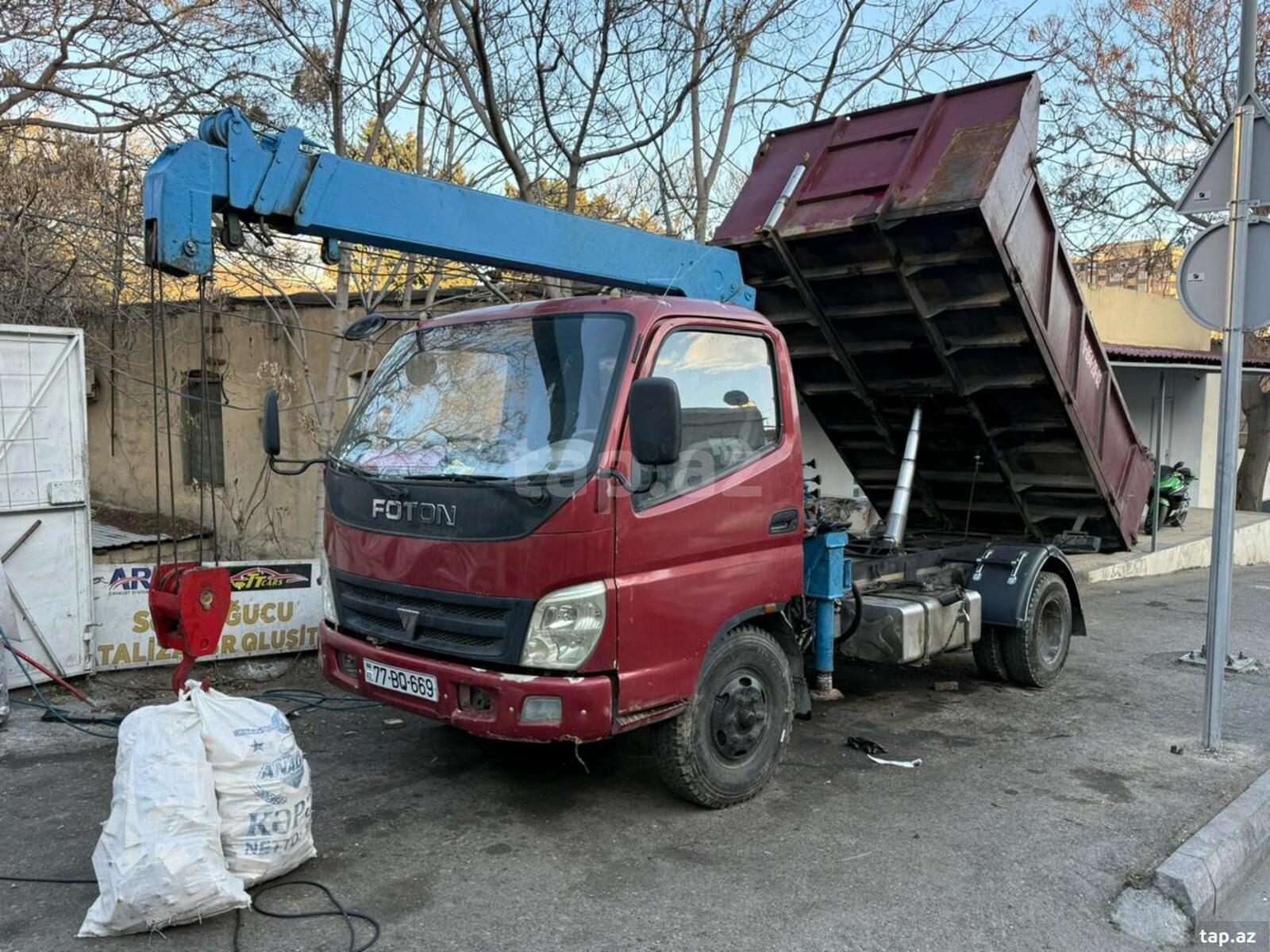 Avtokran özüboşaldan icarəsi 