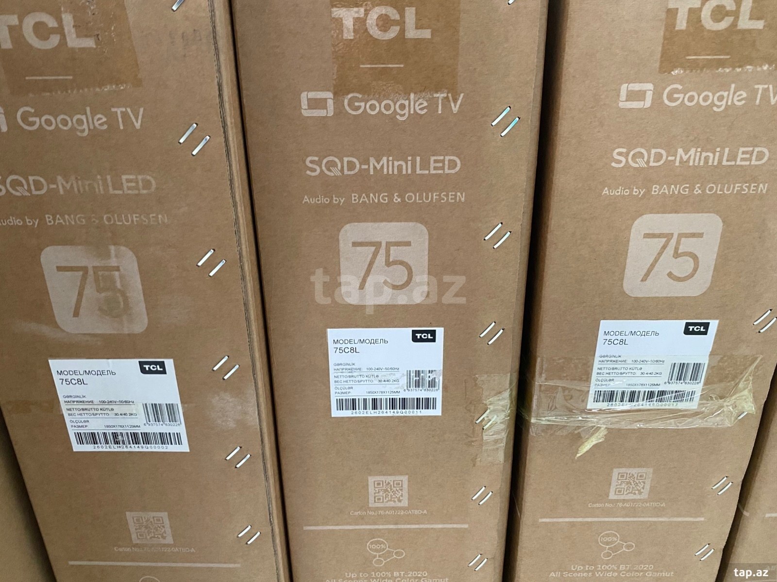 Televizor TCL SQD Mini -Led 75C8L 