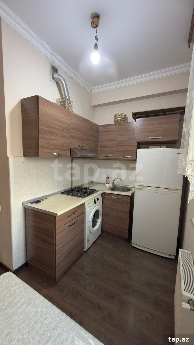1-otaqlı yeni tikili kirayə verilir, İnşaatçılar m., 40 m² (7)