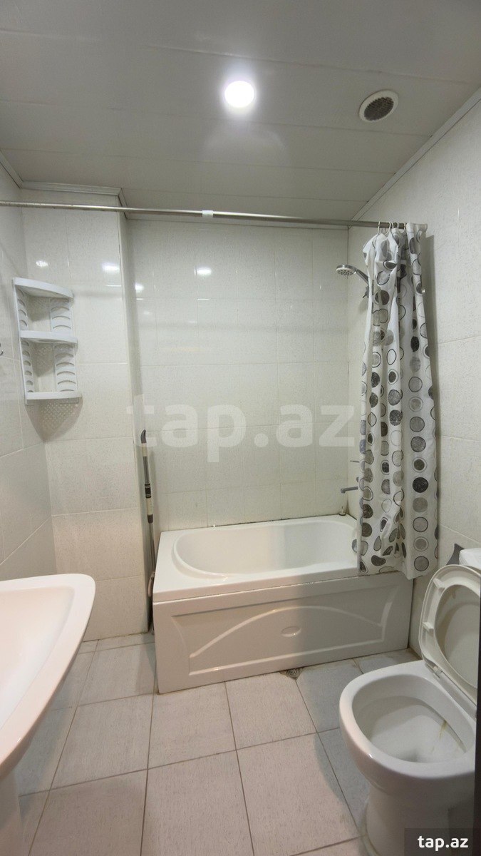 1-otaqlı yeni tikili kirayə verilir, İnşaatçılar m., 40 m² (10)