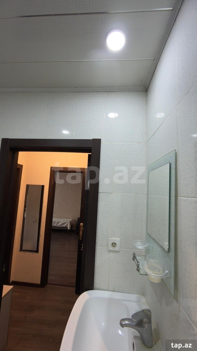 1-otaqlı yeni tikili kirayə verilir, İnşaatçılar m., 40 m² (18)