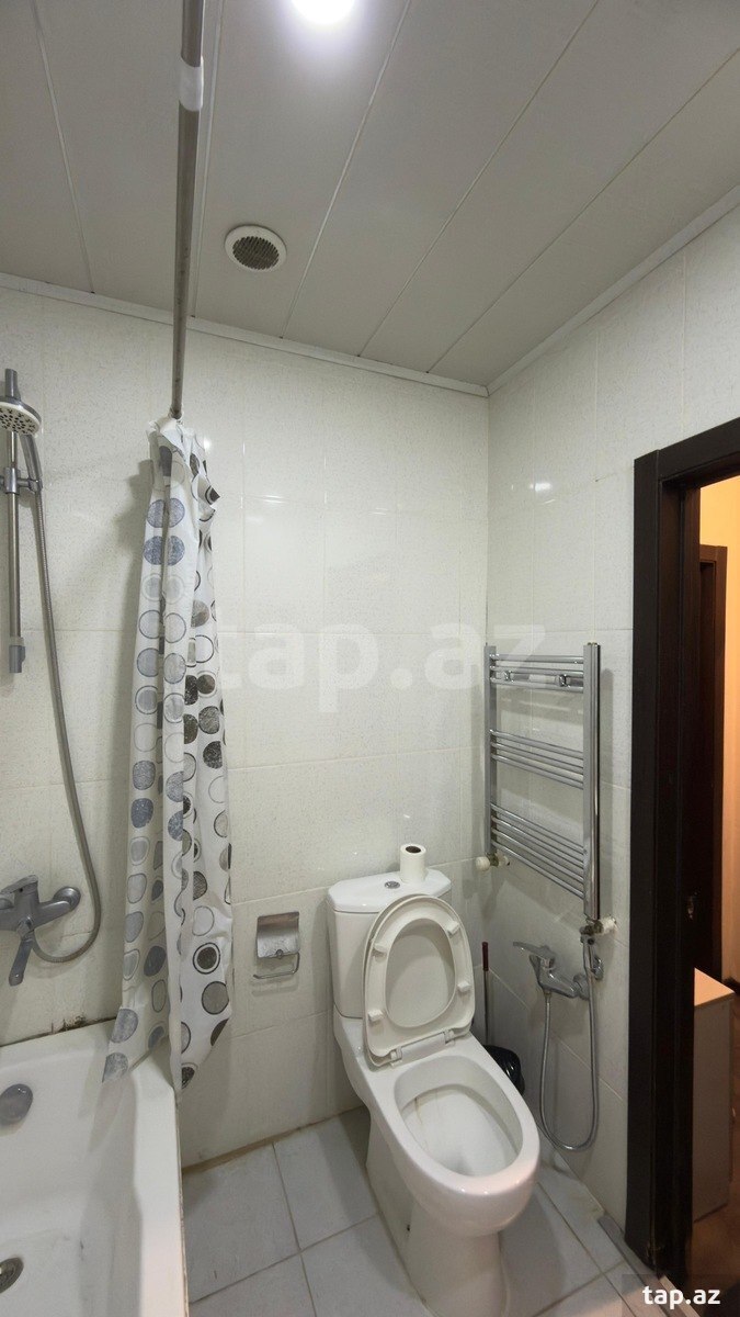 1-otaqlı yeni tikili kirayə verilir, İnşaatçılar m., 40 m² (16)