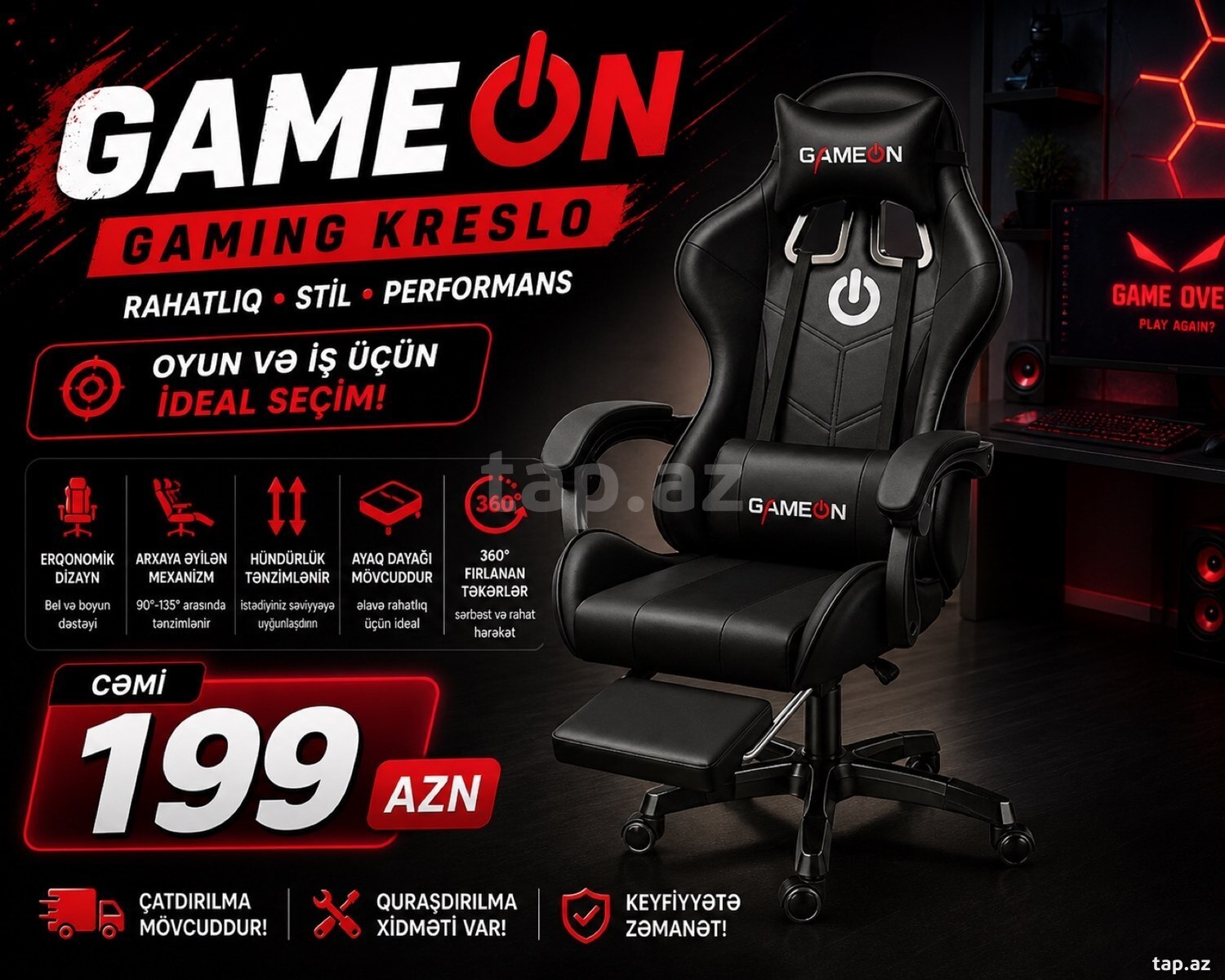 Oyun kreslosu