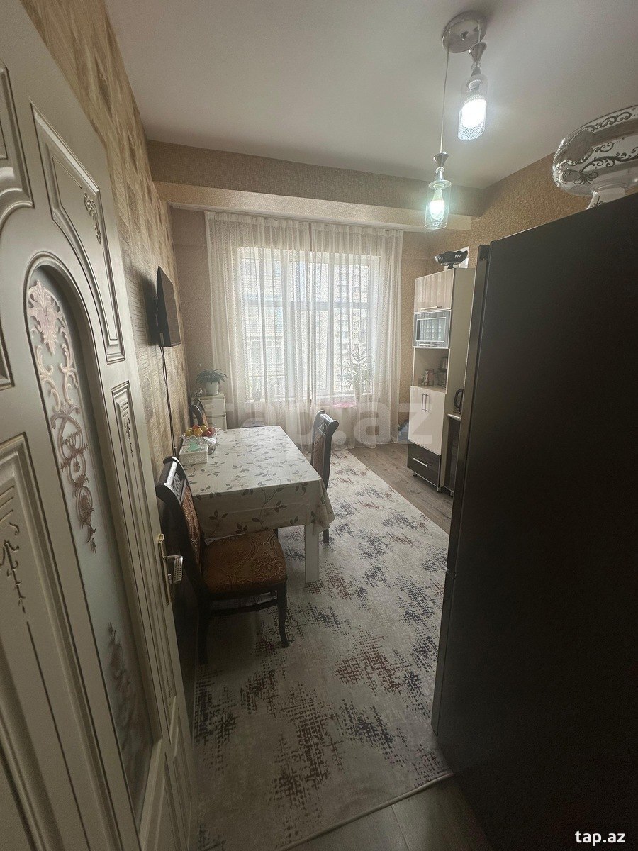 3-otaqlı yeni tikili, Həzi Aslanov m., 95 m² (7)