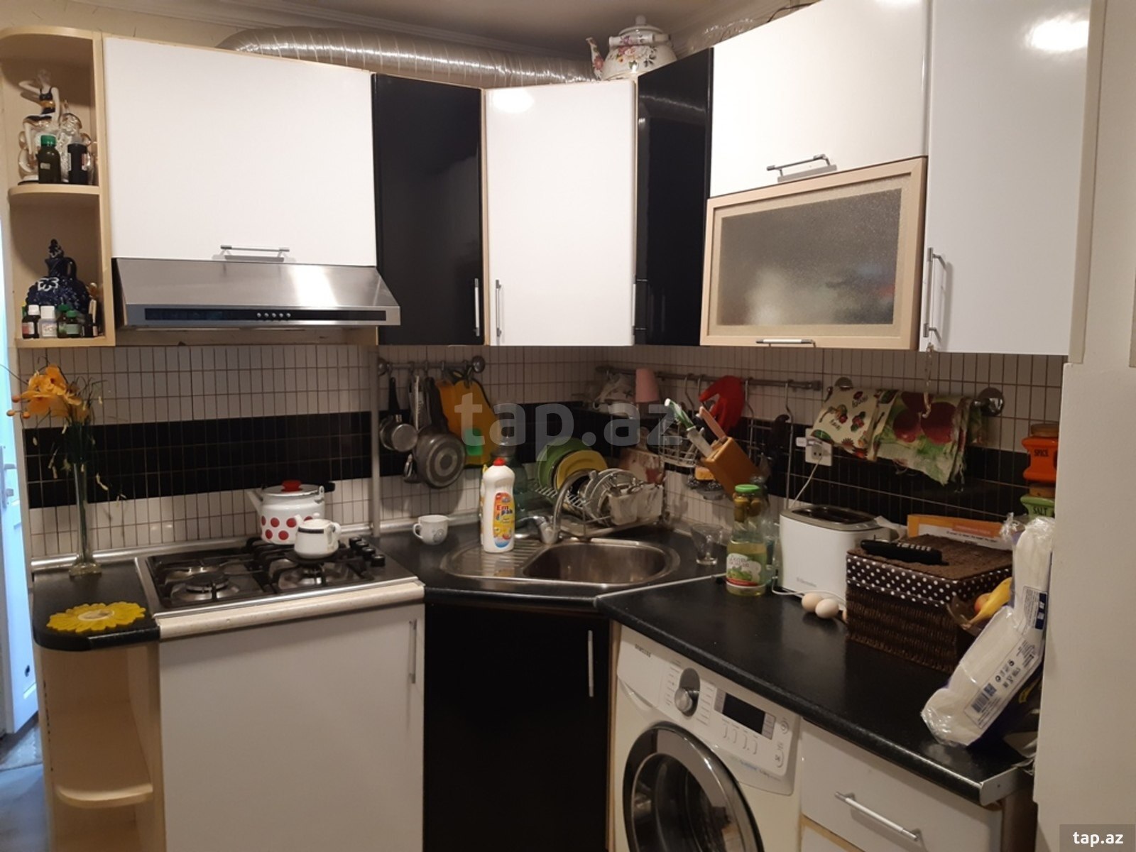 2-otaqlı mənzil kirayə verilir, Avtovağzal m., 59 m² (8)