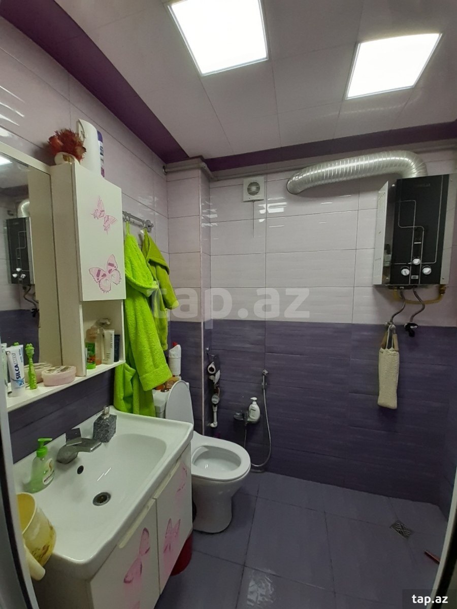 2-otaqlı mənzil kirayə verilir, Avtovağzal m., 59 m² (10)
