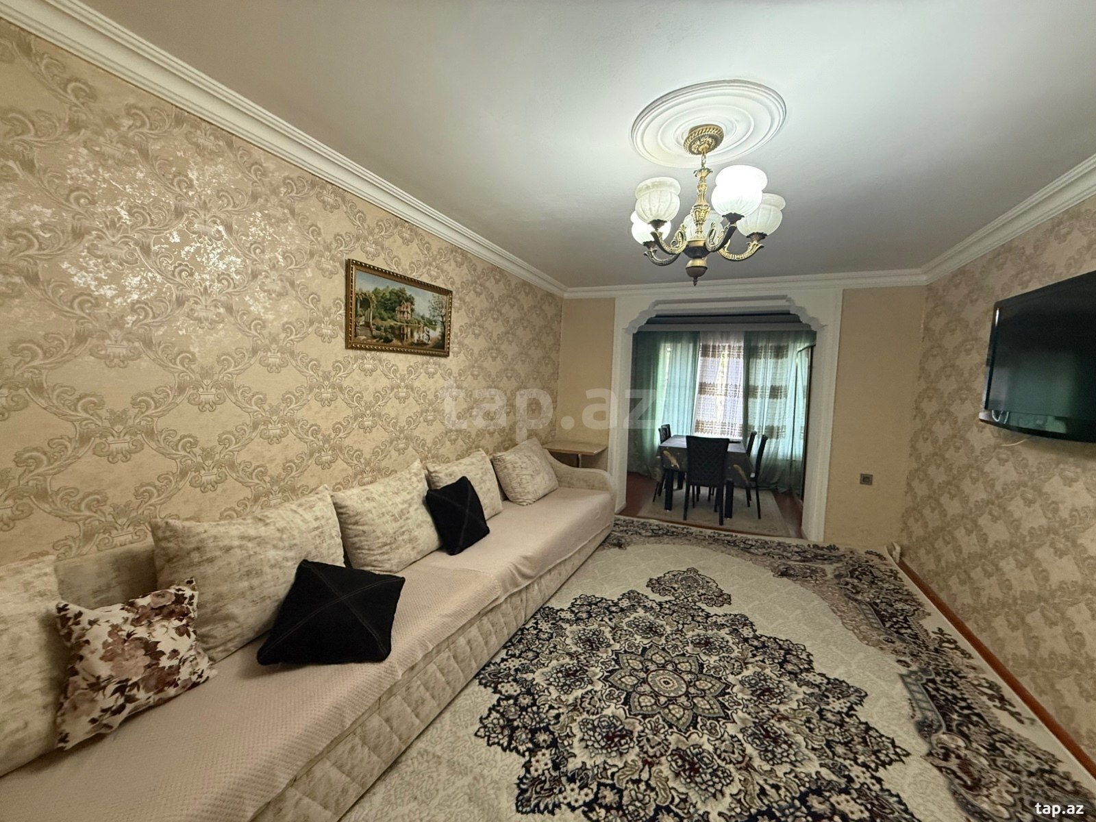 2-otaqlı mənzil kirayə verilir, Elmlər Akademiyası m., 45 m² (2)
