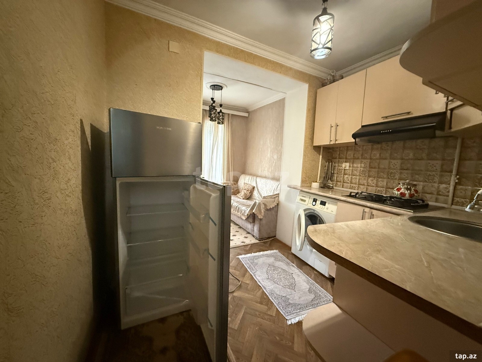 2-otaqlı mənzil kirayə verilir, Elmlər Akademiyası m., 45 m² (8)