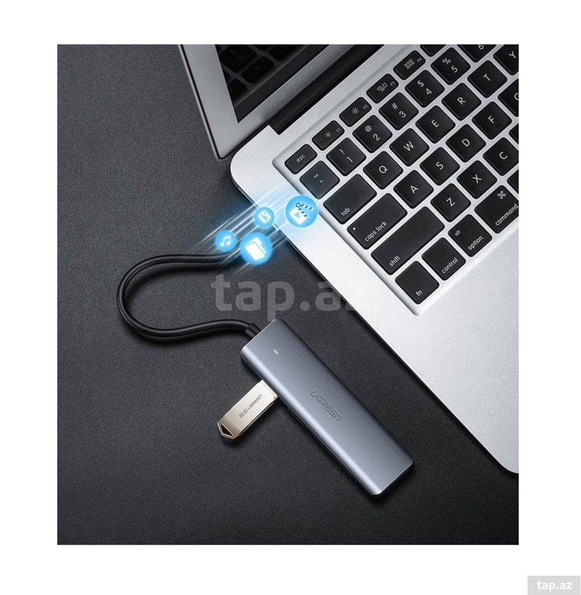 USB Hub "Ugreen 4 Port USB3.2 Type-C" (9)