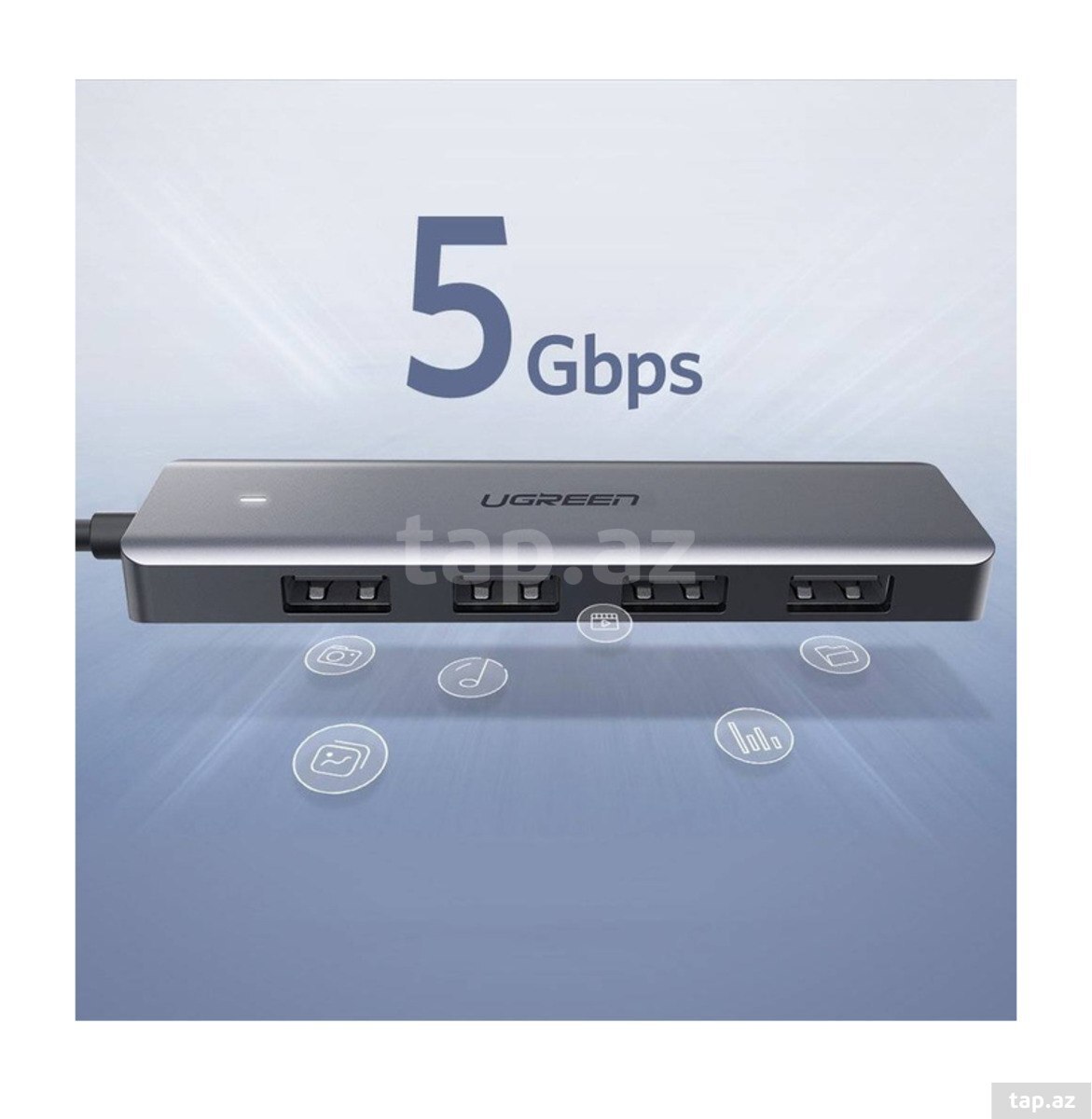 USB Hub "Ugreen 4 Port USB3.2 Type-C" (3)