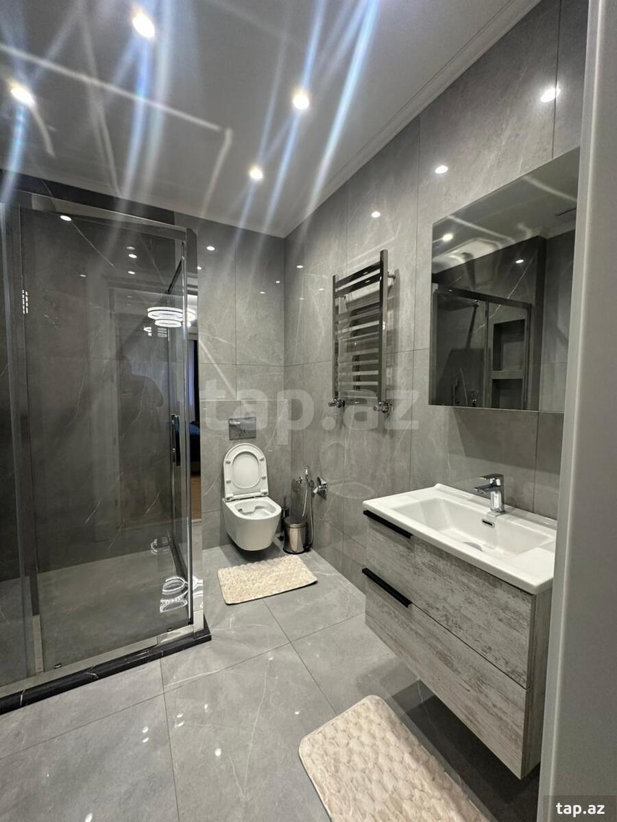 3-otaqlı yeni tikili kirayə verilir, 2-ci Yaşıl ada küç., 130 m² (14)