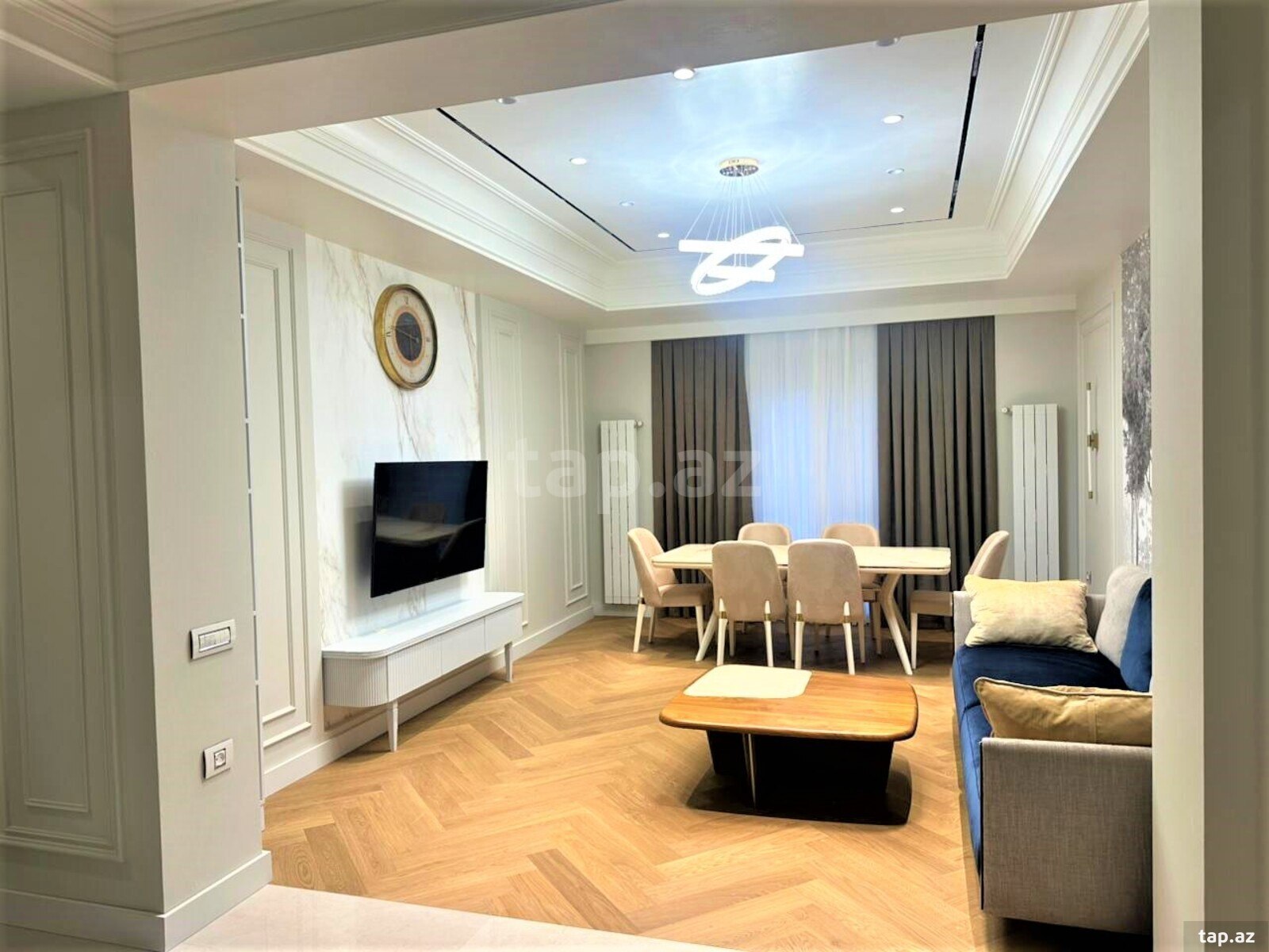 3-otaqlı yeni tikili kirayə verilir, 2-ci Yaşıl ada küç., 130 m² (2)