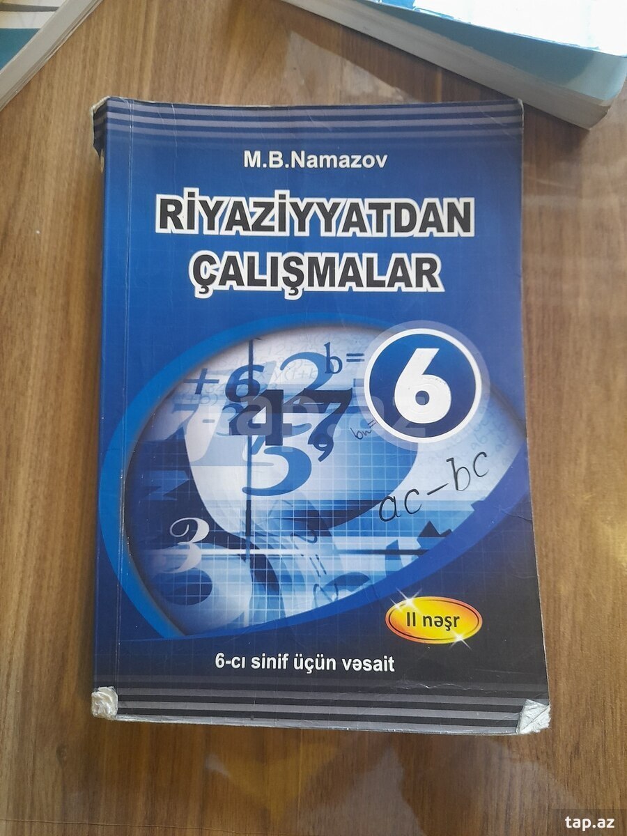 M. B. Namazov Riyaziyyatdan çalışmalar kitabı (2)