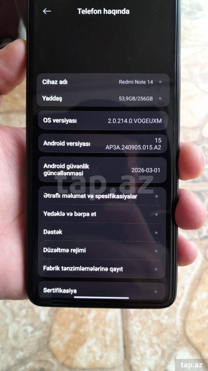 Xiaomi Redmi Note 14 Midnight Black 256GB/8GB (4)
