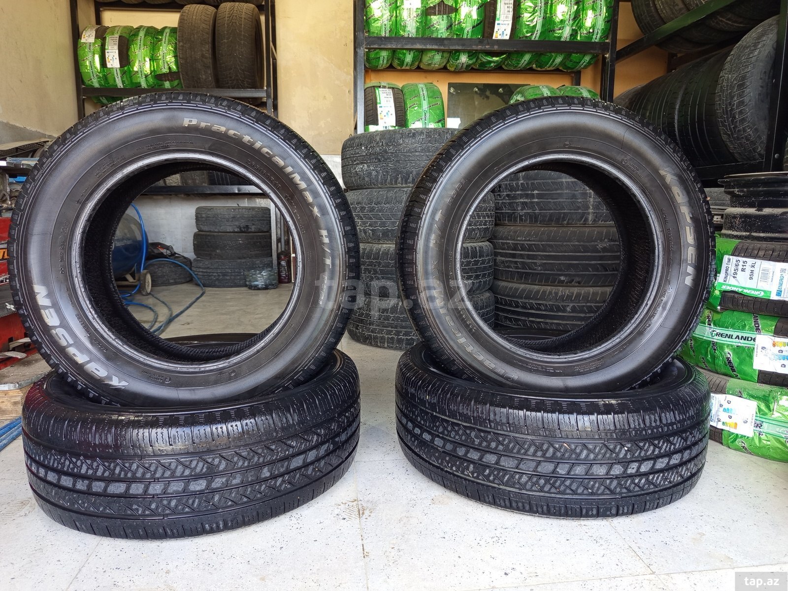 Kapsen şinləri 265/60 R18