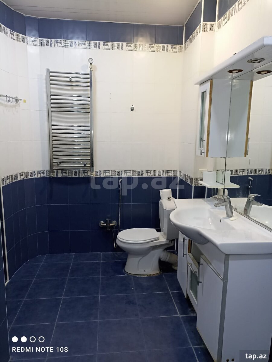 3-otaqlı yeni tikili kirayə verilir, Memar Əcəmi m., 130 m² (12)