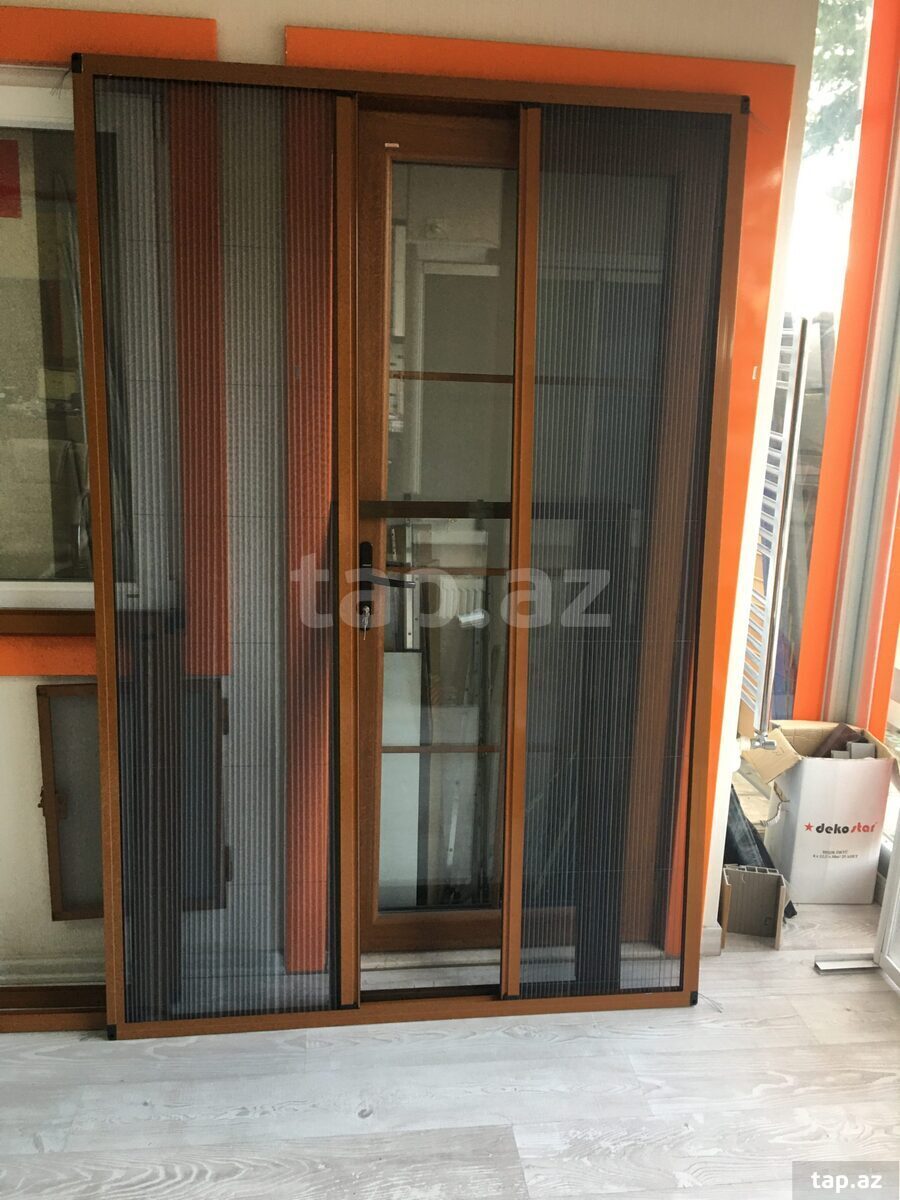 Plastik qapı və pəncərə toru (3)