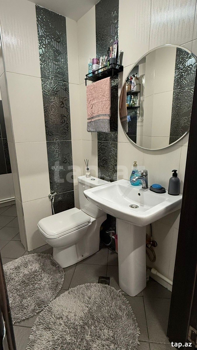 3-otaqlı yeni tikili, Qara Qarayev m., 75 m² (11)