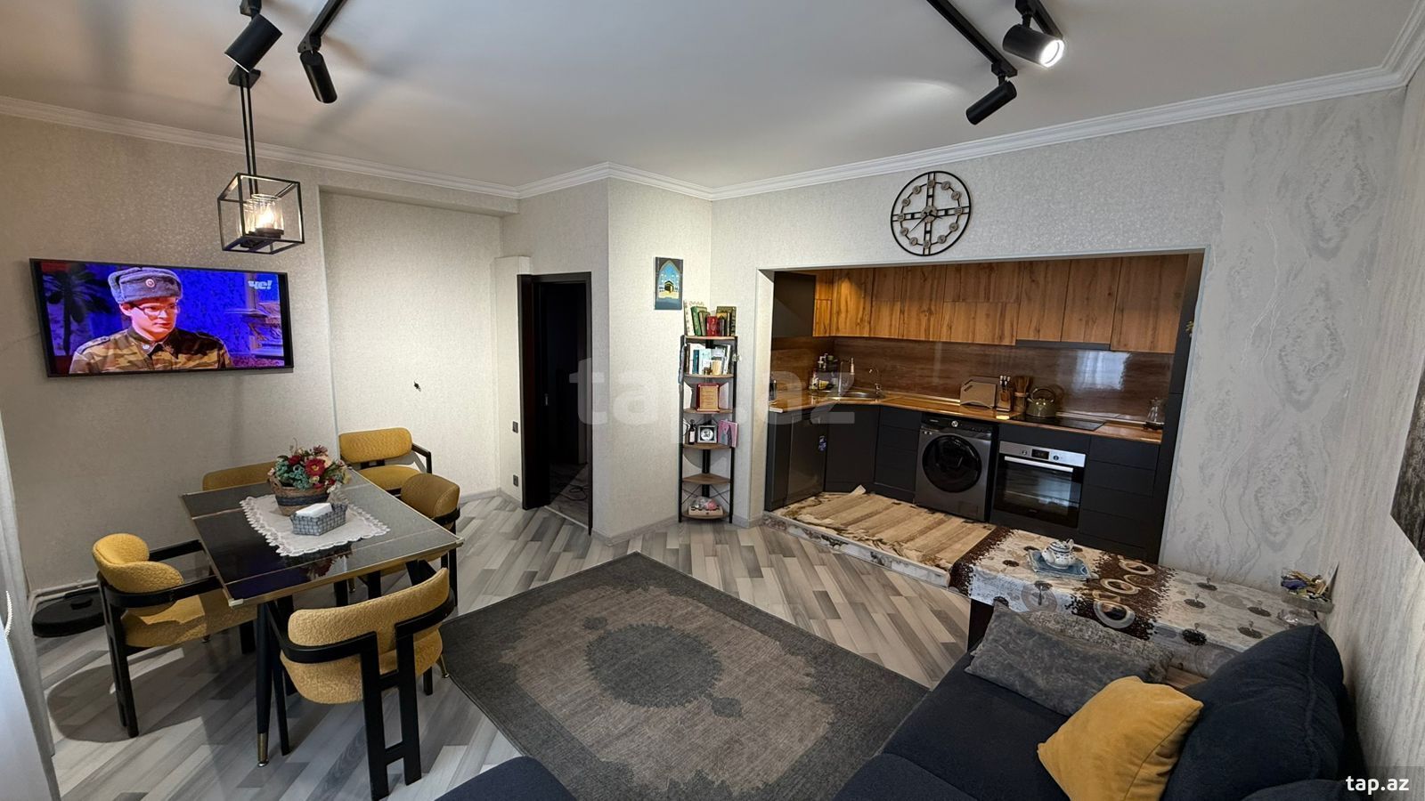 3-otaqlı yeni tikili, Qara Qarayev m., 75 m² (9)